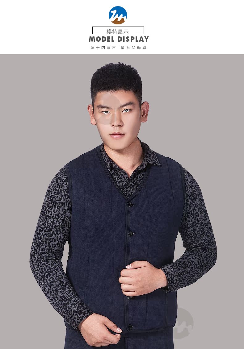 Mùa thu và mùa đông nam trung niên cotton vest ấm áp cơ thể dày áo vest lạc đà và vest cotton sang trọng cha kích thước lớn áo khoác ghi lê nam