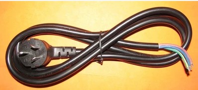 National standard single head power line 1 8 m 1 5 square national standard power cord