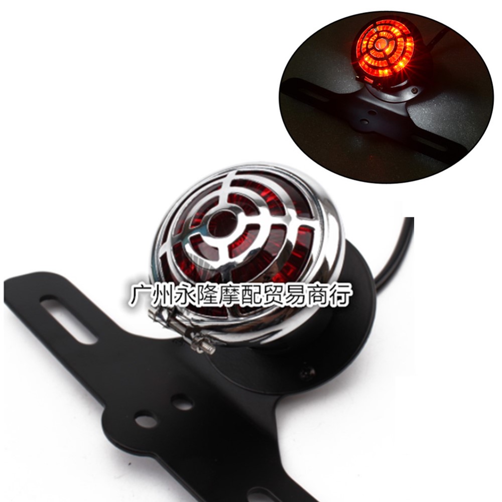 Locomotive accessories new brake modified retro LED indicator rear tail light GN125 CG125 brake light