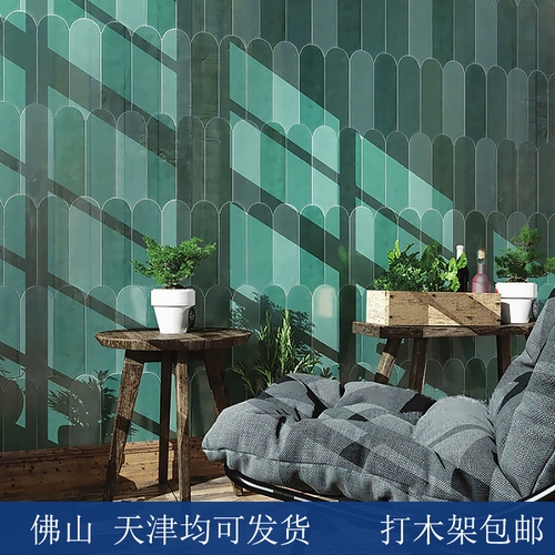 Нордические перья кирпичи полная керамическая павлин -пера кирпичи розовые зеленые белые керамические плитки с длинной полосой кухня и ванная