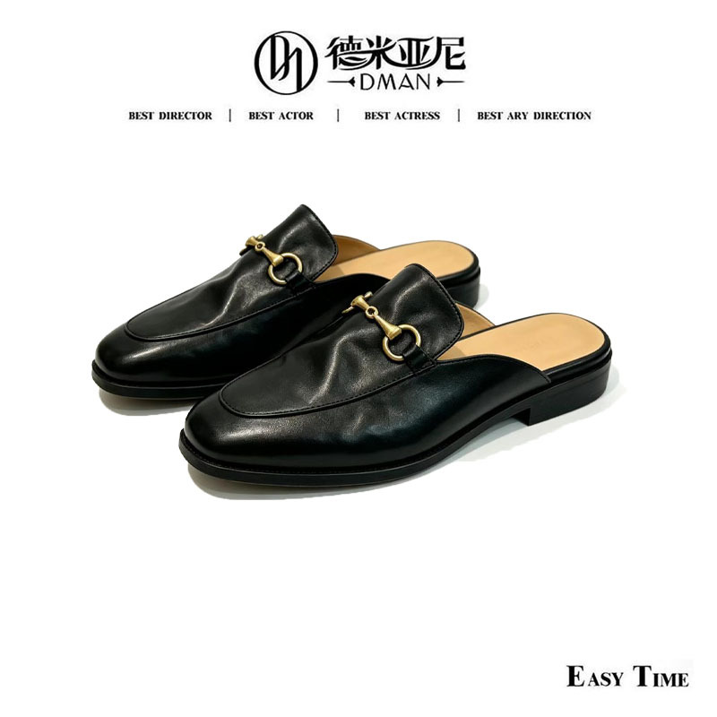 【Mi Gongzi】Horse Leather Slippers That Will Last a Lifetime and Never Wear Out Gz390 【Mi Gongzi】Horse Leather Slippers That Will Last a Lifetime and Never Wear Out Gz390