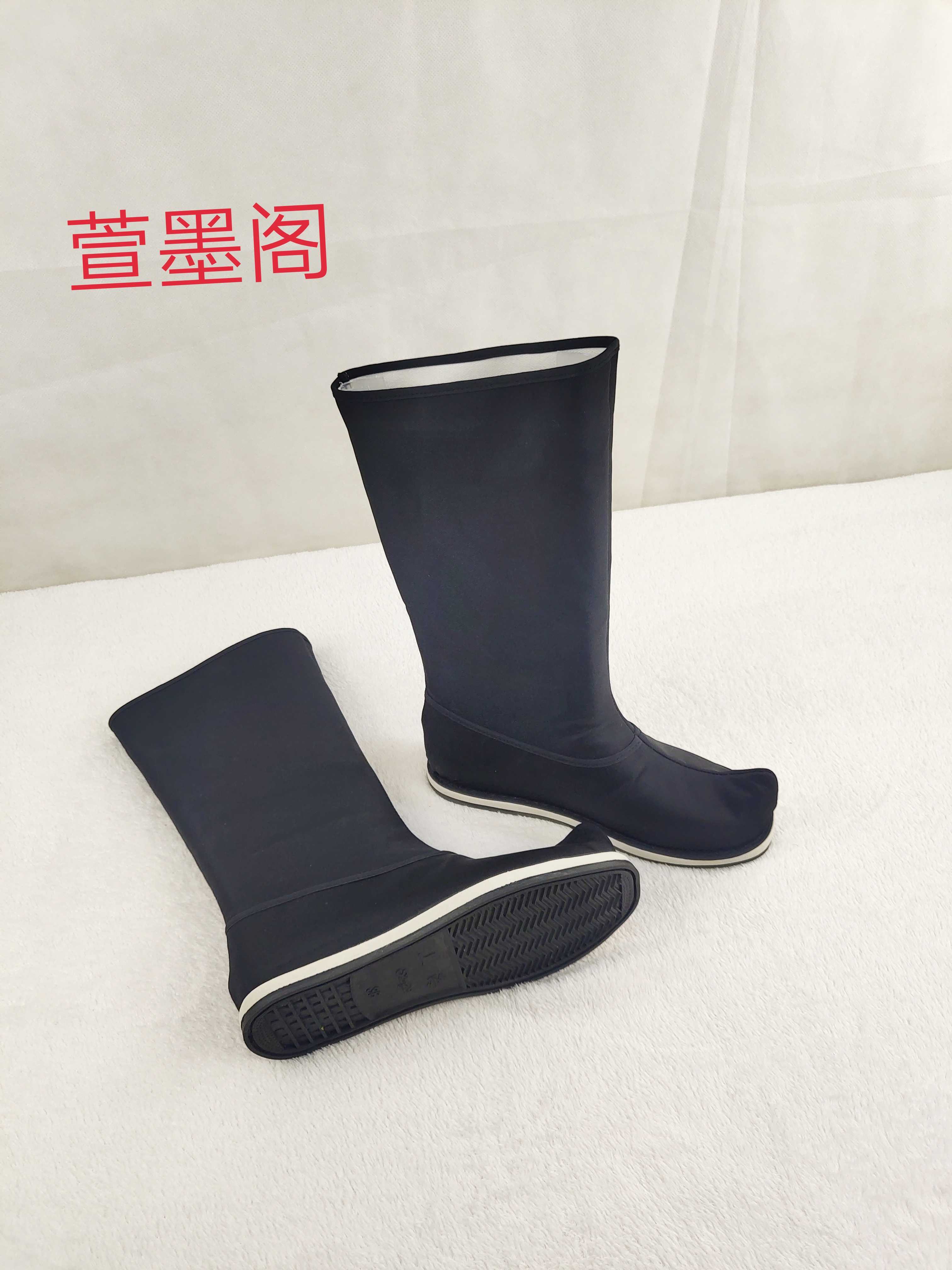 Xuan Mo Ge original bow shoes Han boots head up Han Ming wedding shoes opera official boots men's couple cos martial arts