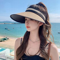 Japanese designer UPF50 sun protection hat for women summer large brim sun hat covering full face UV protection sun hat