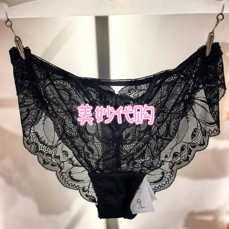 Aimer Underwear 26 Spring/Summer Women's Low-Waist Lace Triangle Panties Sexy Brazilian Panties Am21D701 Aimer Underwear 26 Spring/Summer Women's Low-Waist Lace Triangle Panties Sexy Brazilian Panties Am21D701