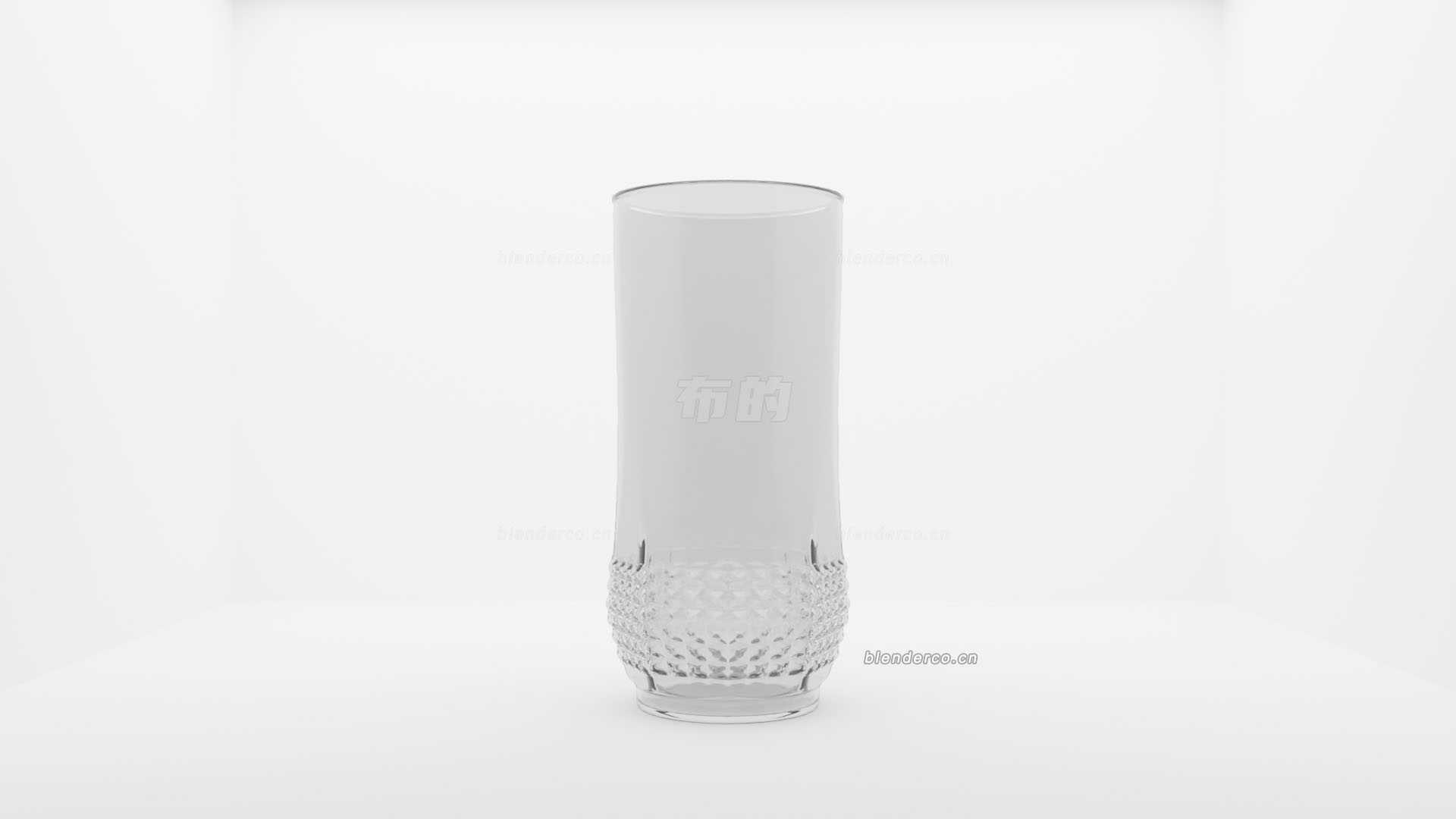 Blender玻璃杯模型