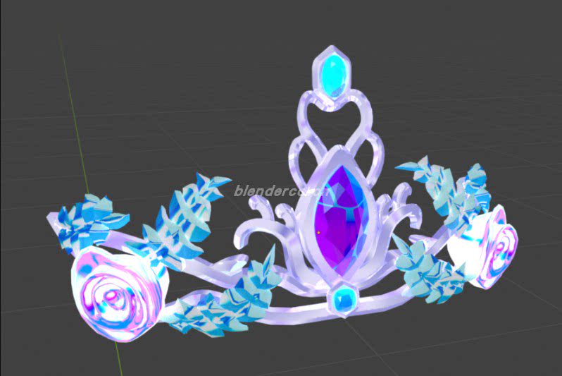 蓝冰玫瑰冠