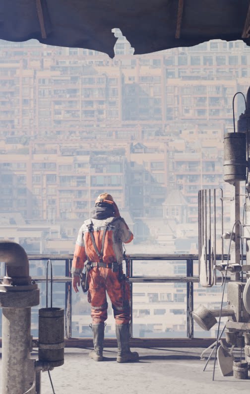 城市工人场景（自制）