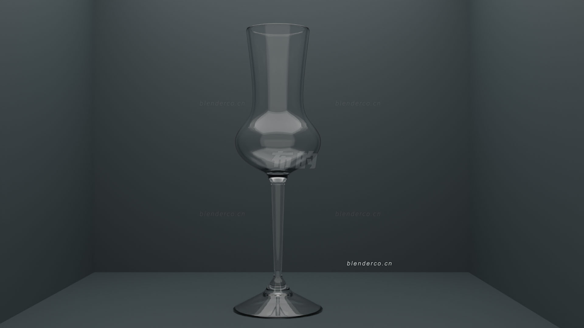 Blender高脚杯模型
