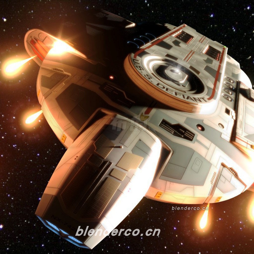 blender星际战舰飞船模型-群友分享-作者不清楚，知道的留言。