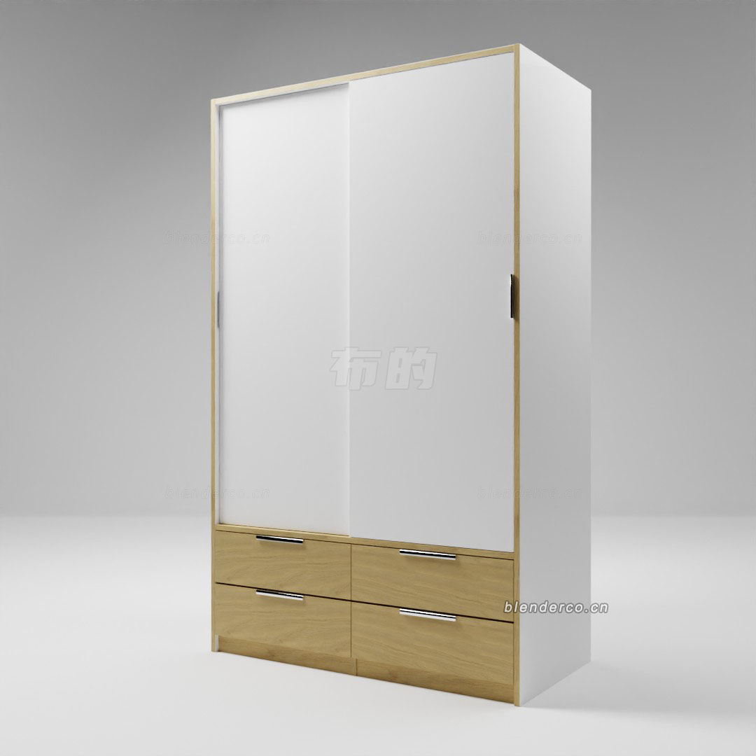 blender橱柜橱窗模型