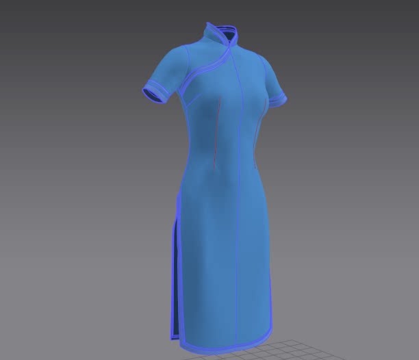 【服装配布】经典旗袍（一）