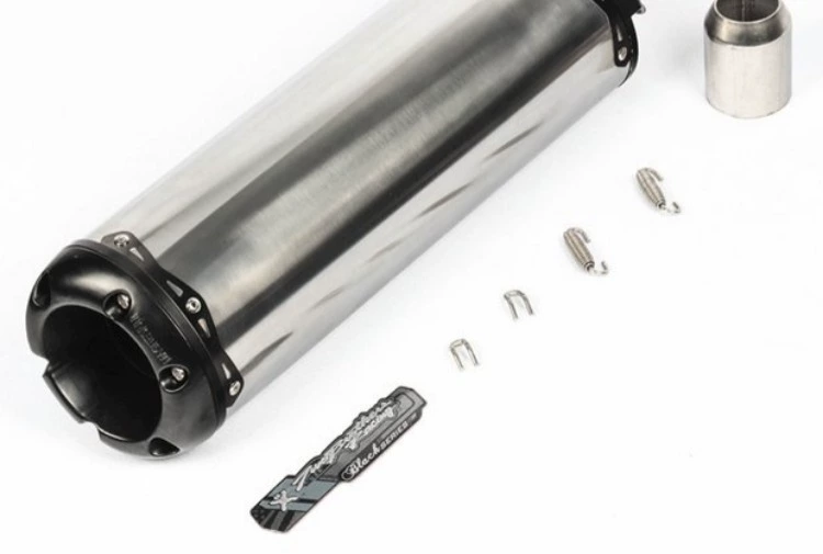 Xe máy thể thao sửa đổi âm thanh xe CB400 Ninja 350R6 sáu mắt quỷ GSX1300K7K8 ống xả anh em - Ống xả xe máy