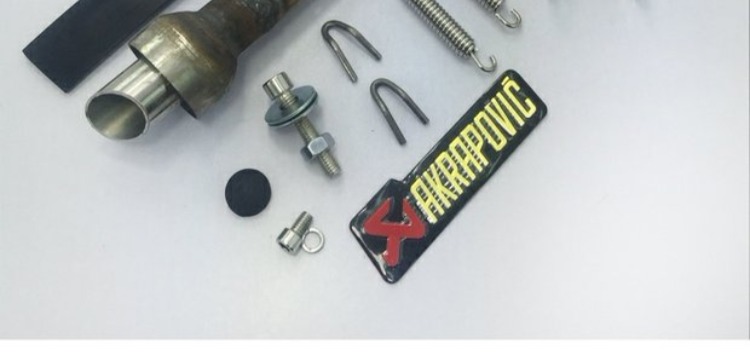 Xe máy thể thao sửa đổi xe off-road xe nhỏ khỉ nhỏ quái vật ảo thuật gia búp bê lớn 150CRF250L ống xả - Ống xả xe máy giá pô xe airblade chính hãng