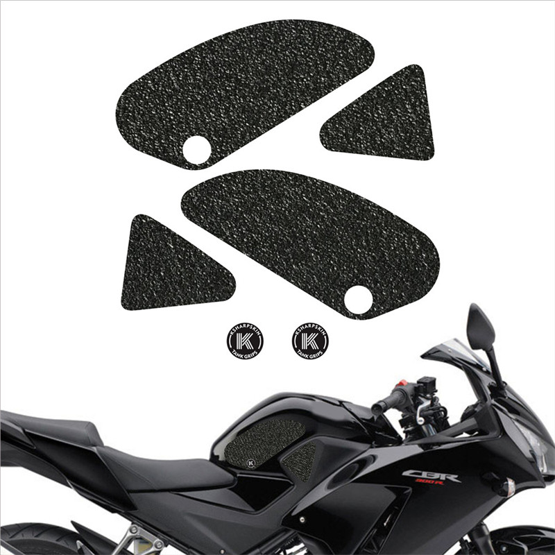 Suitable for CBR250R 300R fuel tank anti-slip stickers anti-collision strips side stickers locomotive stickers decals
