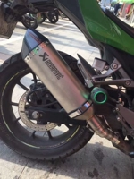 NINJA400 Little Ninja 250 Huanglong 600 ZX6R3 Xe máy Refit lục giác Tianzhu Ống xả thẳng - Ống xả xe máy tiêu pô xe máy