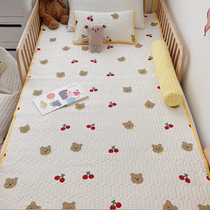 Baby cotton mattress kindergarten sandwich small mattress breathable children baby nap bed cover cushion can be customized