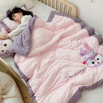 Childrens removable and washable Class A cotton autumn and winter thickened warmth by the baby kindergarten nap quilt baby cover