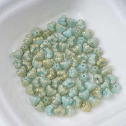 Импортные синие матовые бусины, аксессуары, x4, 4мм