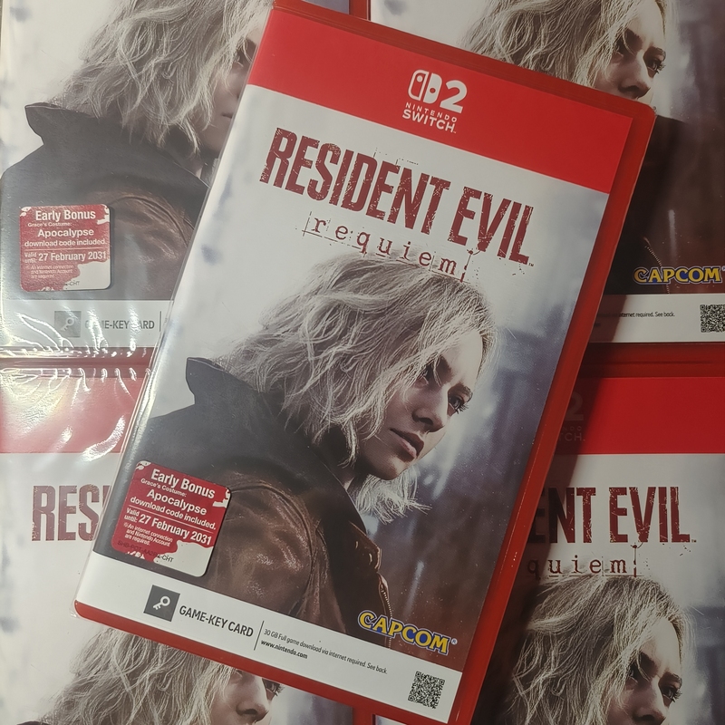 Brand New, Original Packaging, Switch2 Game, Resident Evil 9, Requiem, Hong Kong Version, Chinese Language Brand New, Original Packaging, Switch2 Game, Resident Evil 9, Requiem, Hong Kong Version, Chinese Language