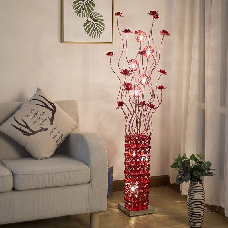 Creative vertical modern simply floor lamp living room bedroom personality decoration newlywed gift lights