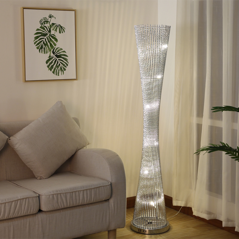 Postmodern minimalist Personality Floor Lamp Nordic Style Creative Decoration Vertical LED Living room Bedroom Book Room projection lamp