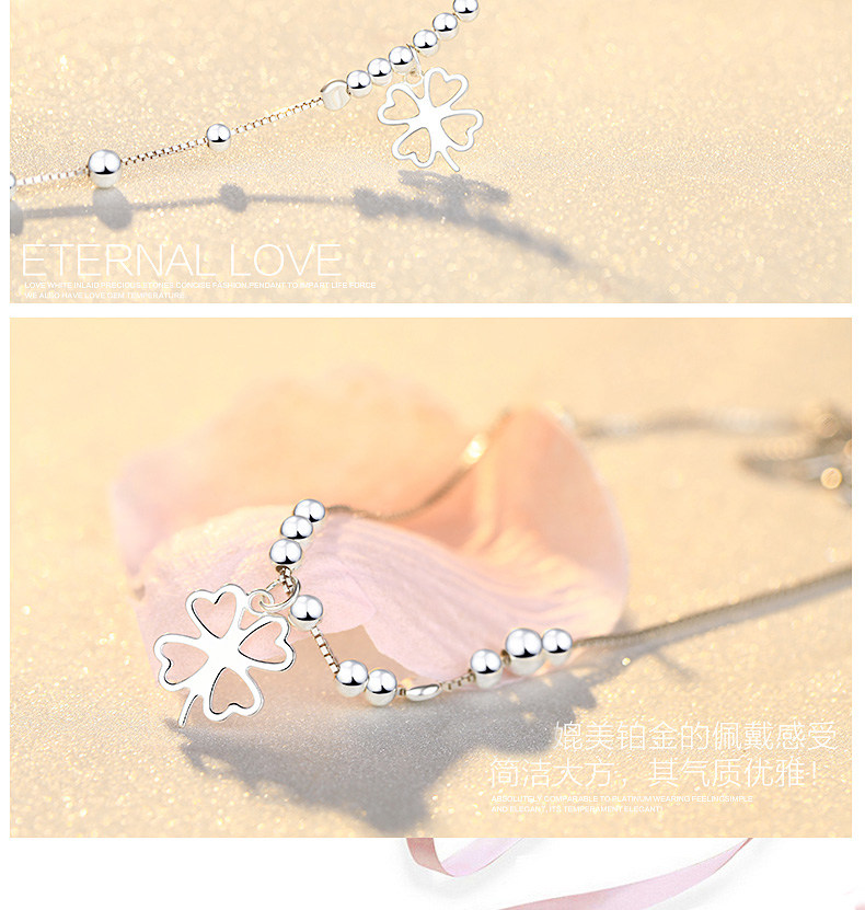 Bracelet de cheville Femme ZABRINA en Argenterie - Ref 3103530 Image 10