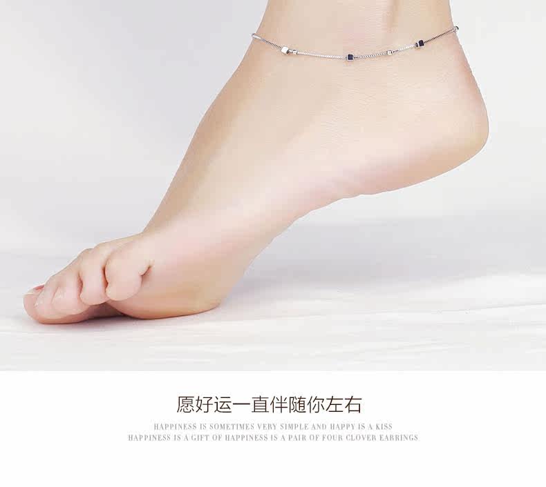 Bracelet de cheville Femme ZABRINA en Argenterie - Ref 3102082 Image 22