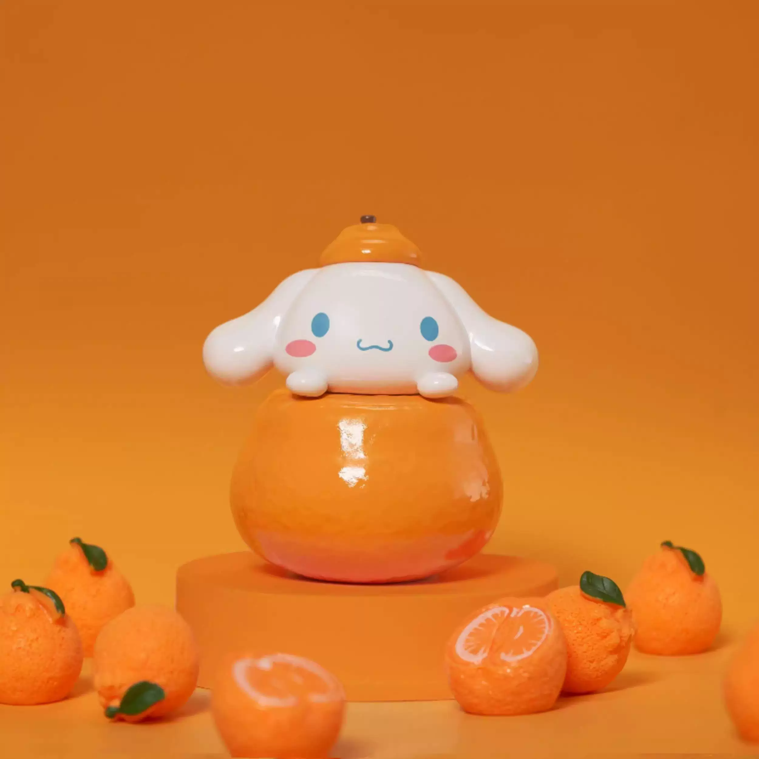 JAKA Санрио Фруктовый сэндвич Фигура Coolomi Melody Cinnamon Dog Hello Kitty Pacha Dog Модная игрушка