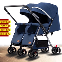 Один в лифте, двухлетняя джинсовая ткань из нержавеющей стали, синий