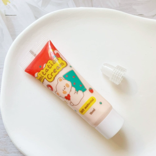 Маленькая детская кремовая заколка для волос, чехол для телефона, креативный аксессуар ручной работы, милый набор материалов, «сделай сам»