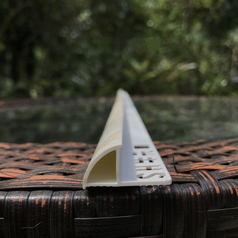 Niuyuan PVC tile anti-collision strip white plastic resin anti-collision guard strip edge strip edge strip corner protection