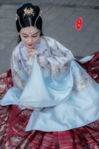 Nine-Tailed Fox embossed makeup flower woven gold yarn