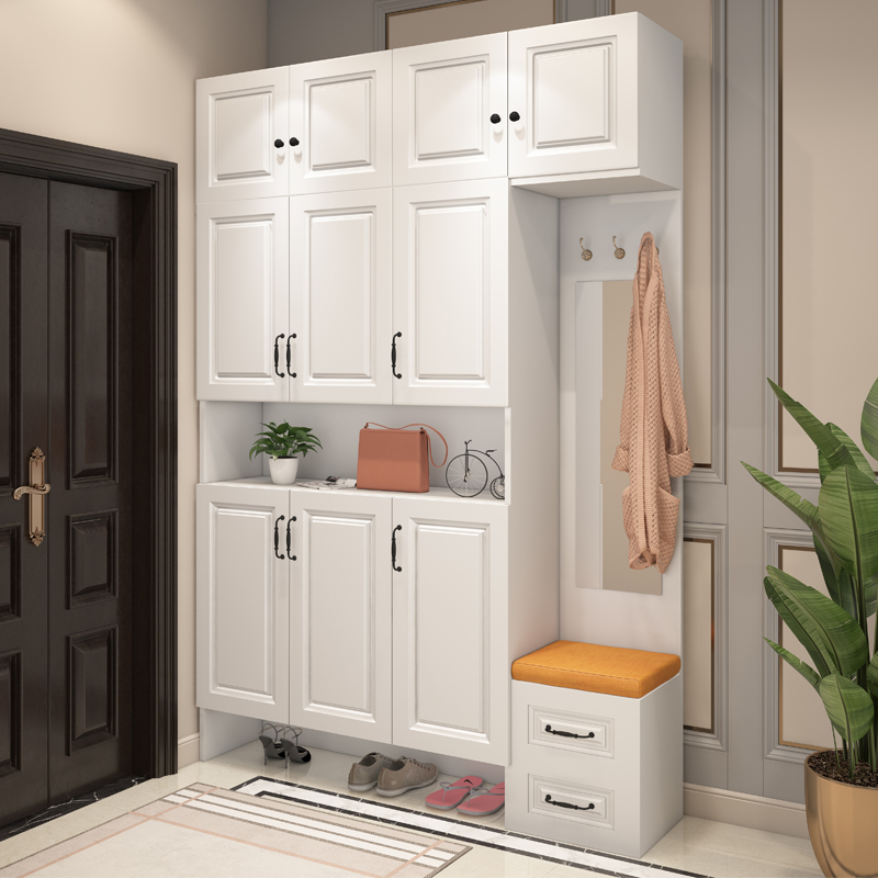 Shoe cabinet entrance entrance partition cabinet into the hall cabinet modern simple double-sided living room screen decorative cabinet shelf