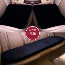 2022 New car mesh red unreliable back plush cushion winter female high - grade imitation of wool single - tablet cushion