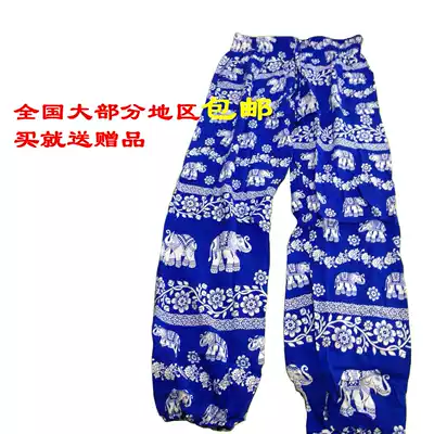 Southeast Asian characteristics of pure cotton Vietnam Cambodia loose casual yoga harem pants