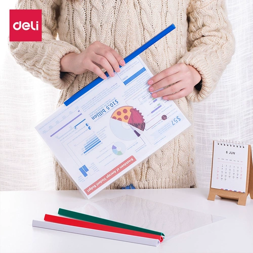 Deli 5538 Страница папки A4 Папки лабораторные сборы