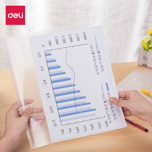 Deli 5538 Страница папки A4 Папки лабораторные сборы