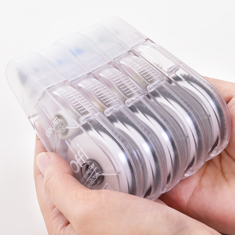 Right-hand Amendment with suit correction with 6 clothes 8177 Primary school students coated with cute stationery creativity multifunction 72 m large capacity affordable clothing transparent junior high school student with stationery wholesale