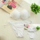 Bộ bikini màu xanh lá cây huỳnh quang đơn gốc Âu Mỹ, bộ ngực lớn và nhỏ tụ họp để trình diễn áo tắm mỏng đi nghỉ mát trên bãi biển Áo tắm suối nước nóng - Bikinis