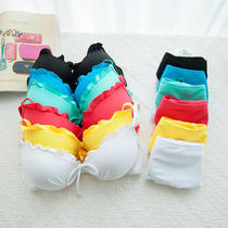 smallholiday German blue lucky compass bikini split swimsuit steel tray bikini