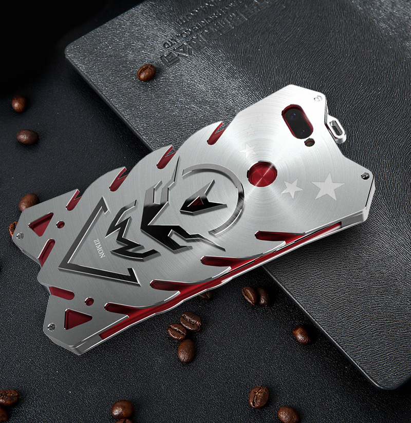 SIMON New THOR II Aviation Aluminum Alloy Shockproof Armor Metal Case Cover for OPPO R11s Plus