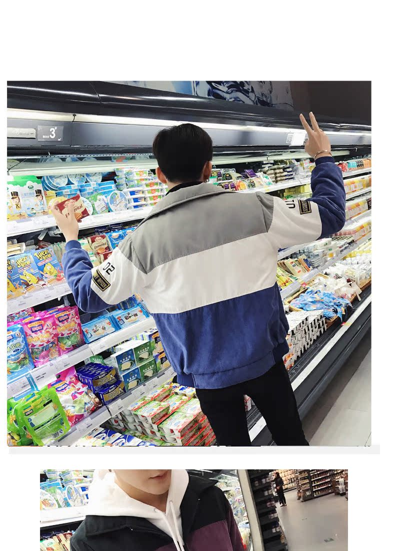 Mùa đông thủy triều thương hiệu cotton nam rộng kích thước áo khoác sinh viên dụng cụ bông áo khoác dày bóng chày quần áo nam áo khoác nỉ nam