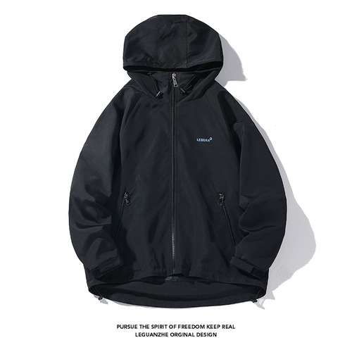 Осенняя японская дорожная спортивная куртка, свободный крой