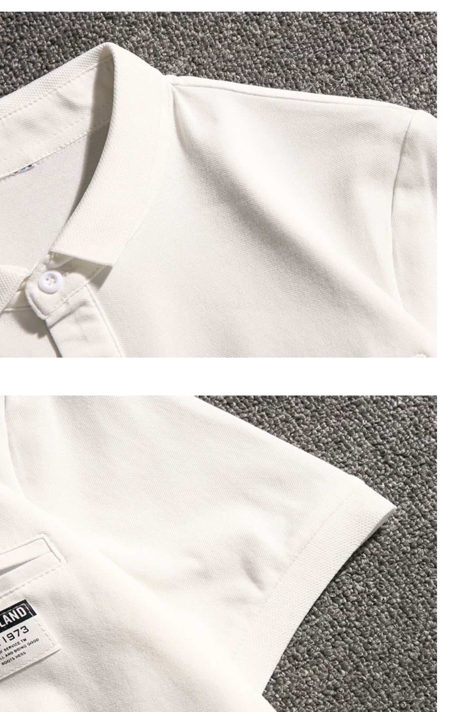 Mùa hè phong cách Harajuku áo sơ mi polo áo sơ mi nam tay ngắn rộng kích thước Slim Áo thun màu hoang dã xu hướng quần áo nam - Polo áo thun nam có cổ lacoste