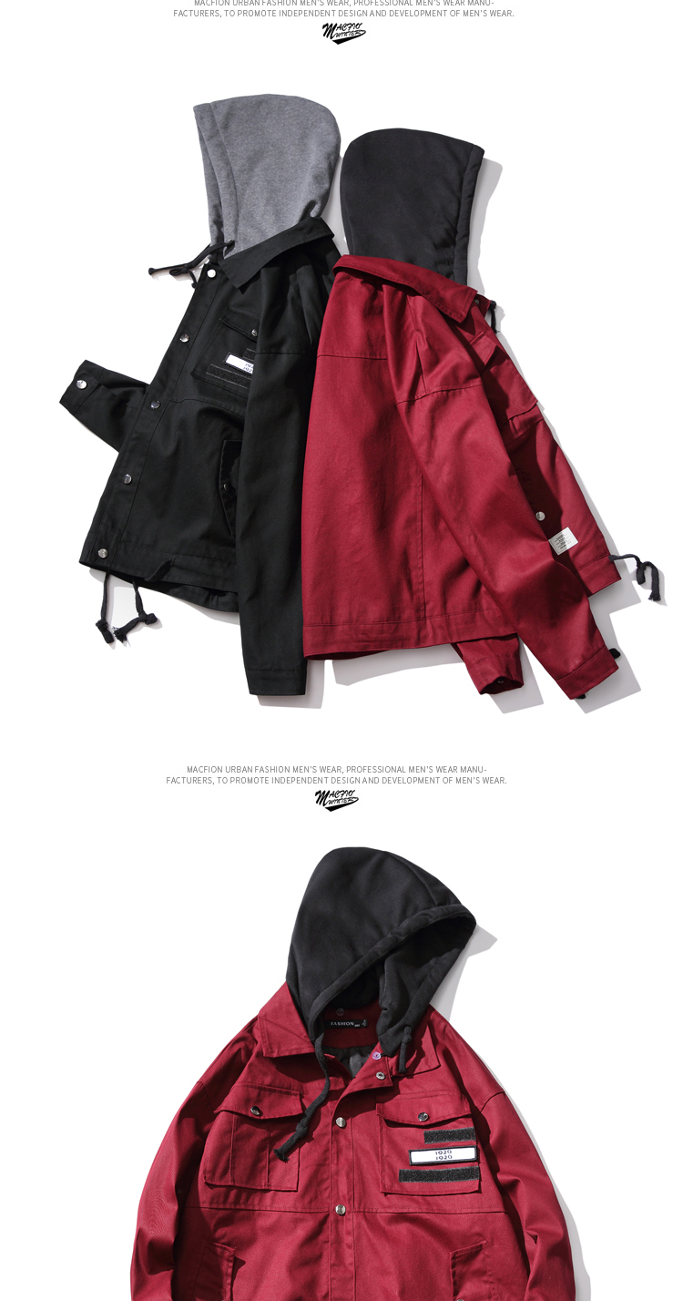 Blouson homme      manches longues en Coton - Ref 3116021 Image 17