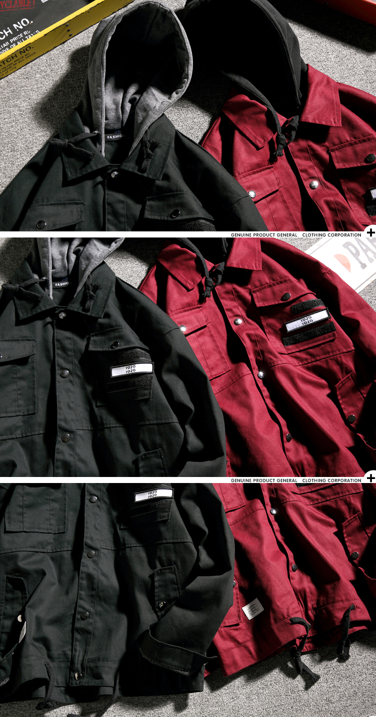 Blouson homme      manches longues en Coton - Ref 3116021 Image 12