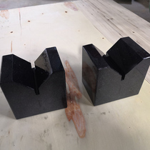 Class 00 marble V-frame V-block 200*200100*80 granite V-frame marble equal high block cushion block