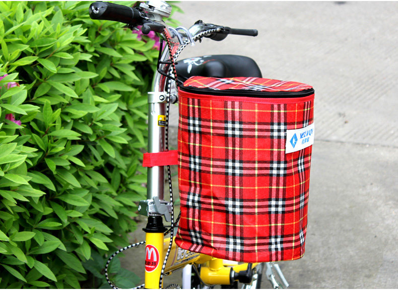 Panier pour vélo en toile - Ref 2266012 Image 6