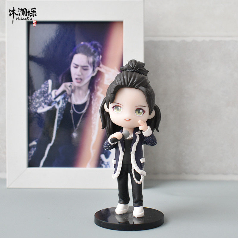 Wang Yibo Street Dance Model Stars Model Dolls Gongzai Soft Tao People Puppet Gift Models Pendulum pieces Photo Customized