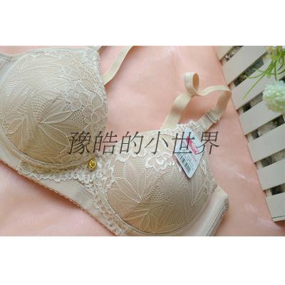 Chính hãng Tingma B cup 359 điều chỉnh thu thập phần mỏng áo ngực ba ngực không có vòng thép mùa hè đồ lót mỏng